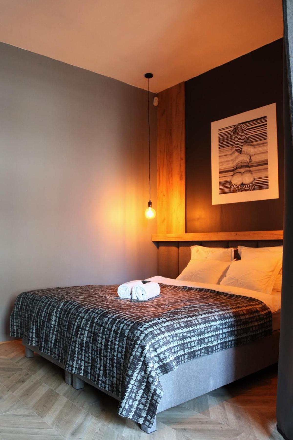 Apartmán Manufaktura Bakery, Penthouse 200M, Prywatna Kamienica, Parking Strzezony Lodž Pokoj fotografie